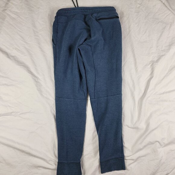Nike Tech Fleece Mens Medium Blue Sweat Pants Joggers Casual Outdoors Comfort - Picture 2 of 11